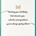thumbnail image 3 of Hallmark Mahogany Birthday Card to Mother (Butterfly), 3 of 6