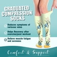 thumbnail image 2 of LOVEVER 6 Paires Bas de Compression pour Femmes et Hommes - Idéal pour la Circulation Course Athlétique Récupération Infirmière Voyage, 2 of 7