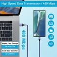 thumbnail image 2 of Pixel 9a Carplay USB C Cable Fast Charging for Google Pixel 9Pro XL Fold/9/8A/7,6FT USB A to USB Type C Cable Android Phone Fast Car Charger Cord for Samsung Galaxy S25 Edge/S24/S23 Z Flip 7 Z Fold 7, 2 of 7