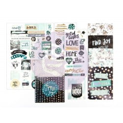 My Prima Planner Goodie Pack Embellishments-Zella Teal