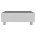 thumbnail image 1 of TUHOME Gambia Lift Top Coffee Table - White Engineered Wood - For Living Room, 1 of 7