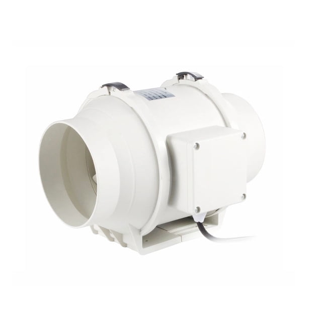 Ventilador empotrado Extractor de aire para ventana Aire acondicionado En caja Cocina Baño Hogar 220V 4 pulgadas Inevent TO001175-00B