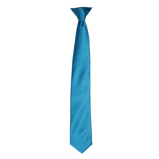 Premier Colours Mens Satin Clip Tie