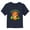 Navy Blue, variant on Toddler's Care Bears Halloween Trick-Or-Sweet Vampire Graphic Tee Navy Blue 3T