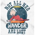 thumbnail image 2 of Not All Who Wander Are Lost Popeye Crewneck T Shirts Boy Girl Teen Brisco Brands M, 2 of 5
