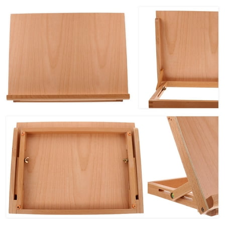 EXHUMKY Adjustable Sketching Board Tabletop Artist Easel Synthetic Materials 1Pcs