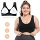 thumbnail image 4 of Sujetador sin costuras de cobertura completa para mujer con acolchado extraíble, sujetador deportivo de malla ahuecado con ventilación para una experiencia cómoda, 4 of 5