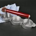 thumbnail image 3 of Hamburger press for 3 mini burgers - 3 mini press, 3 of 5