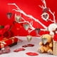 thumbnail image 4 of Colgante decorativo de San Valentín con champán 2025. Mini colgante en forma de corazón para San Valentín., 4 of 6
