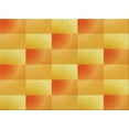 thumbnail image 1 of Ahgly Company Indoor Rectangle Patterned Neon Orange Area Rugs, 7' x 9', 1 of 6