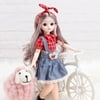 30CM Doll Princess Dress Up 23 Joints 3D Eyes Girl Birthday Gift