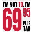 thumbnail image 3 of Ambesonne Birthday Shower Curtain, Happy Party Slogan, 69"Wx84"L, Dark Coral White, 3 of 3