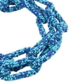 thumbnail image 3 of Shop LC Seed Bead Turquoise Paperclip Chain Link Beaded Necklace for Women Jewelry Gifts for Women Size 28"  Boho Western Birthday Gifts, 3 of 8