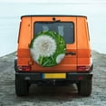 thumbnail image 6 of Salouo Dandelion Flower In The Meadow Print Spare Tire Cover 14-17 inch Spare Tire Protector Universal Tough Tire Wheel Cover for Trailer SUV and Truck-14 inch, 6 of 6
