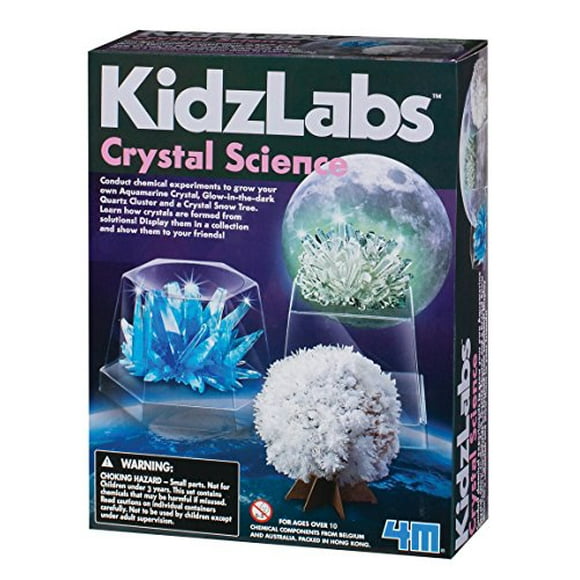 4M Kit de science des cristaux KidzLabs