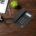 thumbnail image 4 of Ccdes Desk Telephone,Desk Phone,Business Office Home Use Landline Fixed Telephone Desk Phone with Caller Identification, 4 of 7