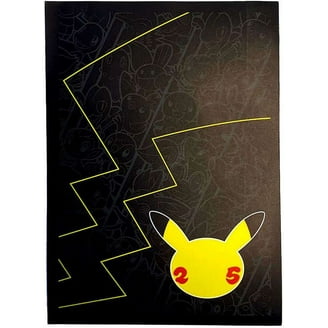 Ultra Pro: Pokemon 25th Celebration 9- Pock Binder, Holds up to 360 Cards,  Made with Archival-Safe Polypropylene Materials, Keeps Contents Secure, For  Ages 10 and up - Walmart.com