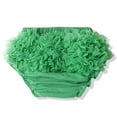 thumbnail image 2 of Splozh Panties for Girls Baby Underwear Cute Cotton Ruffled Diaper Cover Bloomers for Toddler Girls Green,12-24 Months, 2 of 6