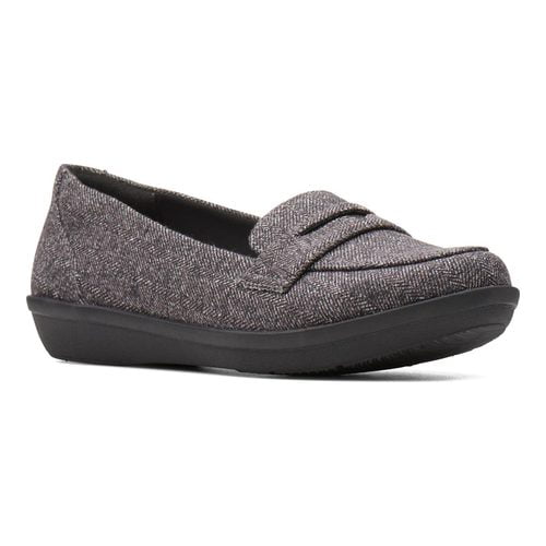 grey penny loafers womens