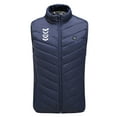 thumbnail image 3 of NSLGXD Heated Vest for Men Women Lightweight USB Charging Electric Heating Coats with 3 Heating Levels 9 Heating Zones Thermal Vest Outdoor Warm Clothing(Without Power Bank), 3 of 7