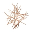 thumbnail image 4 of Avalon Small Abstract Wall Decor - Rose Gold, 4 of 6