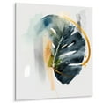 thumbnail image 2 of DESIGN ART Designart "Green Philodendron Leaf I" Floral Leaves  Metal Wall Art 24 in. wide x 32 in. high, 2 of 5