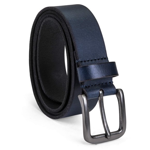 Cinturón Timberland Clásico para Hombre de Cuero Azul Marino 35mm Talla 40