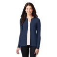 thumbnail image 1 of Port Authority ®  Ladies Concept Stretch Button-Front Cardigan. Lm1008 Xxl Dress Blue Navy, 1 of 2