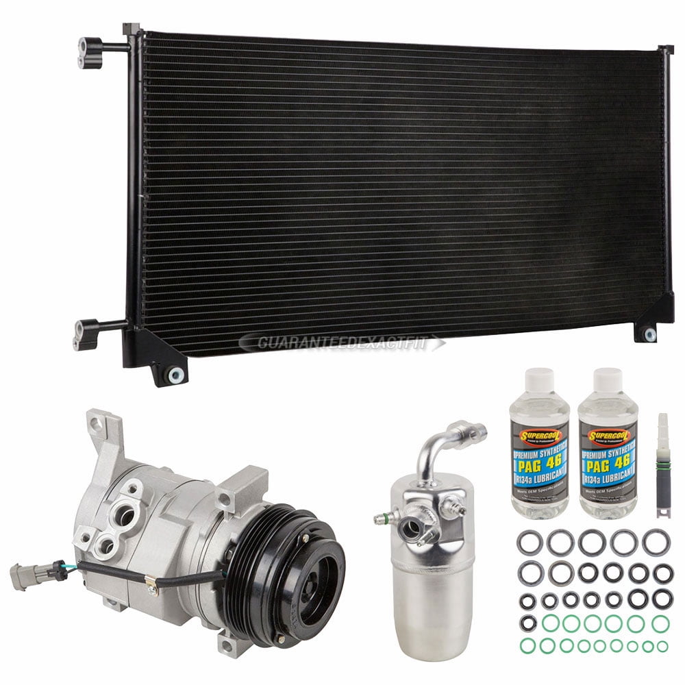 For Chevrolet Silverado 1500 A/C Kit w/ AC Compressor Condenser & Drier