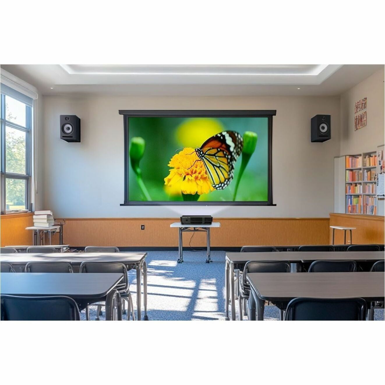 PFU UHL3660 Ultra Short Throw DLP Projector, 16:10, Ceiling Mountable, Floor Mountable, Wall Mountable