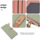 thumbnail image 3 of TABLETREANDS Clutch De Cuero Sintético Para Mujer Con De Múltiples Capas Y Zipper, 3 of 7