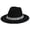 Black, variant on Valora Western Hat for Men and Women - Rhinestone Heart Flat Brim Cowboy Hat for Party Dance Accessory Cowboy Cap Red