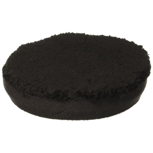 Pad de pulido Chemical Guys BUFX_301_4 de microfibra negra de 11,5 cm