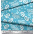 thumbnail image 2 of Soimoi Cotton Duck Fabric Floral & Paisley Print Fabric by the Yard 42 Inch Wide, 2 of 3
