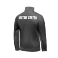 thumbnail image 3 of Icon Sports Licensed US Soccer Federation Soccer Zipper Jacket - Adult Size - Athletic Panel - Gray Medium, 3 of 6