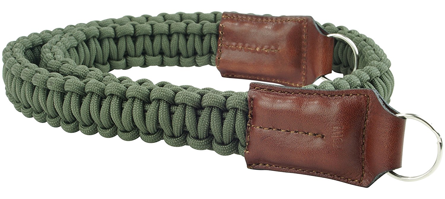 FOWI Paracord SLR Mirrorless Camera Neck Strap Military Green 550lb