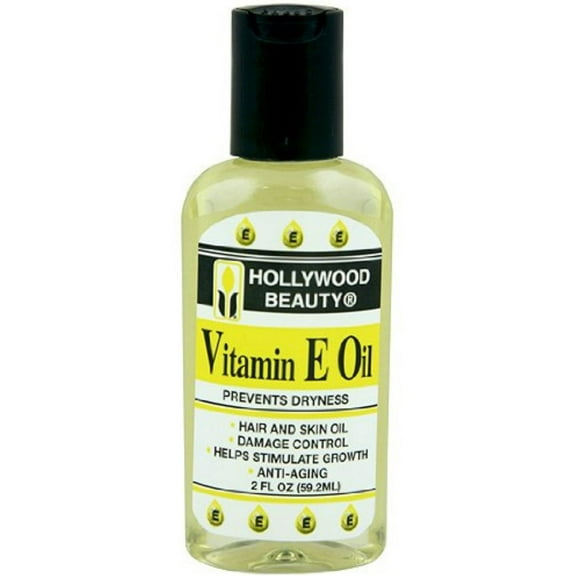 Hollywood Beauty Vitamin E Oil Hair & Skin Treatment, 2 oz