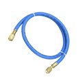 thumbnail image 5 of Uxcell 2.95ft 1/4 SAE Thread 500PSI Refrigeration Tube Charging Hose Tube Rubber Blue, 5 of 5