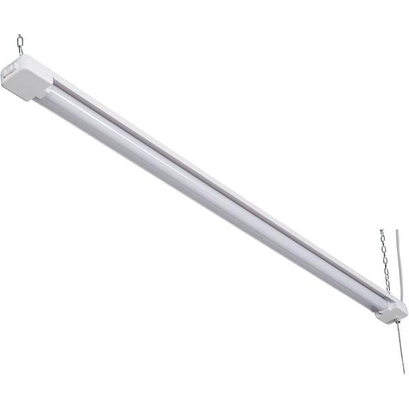 Do it Best Tools Linkable 4 Ft. 1-Bulb LED Shop Light Fixture — Residential Use, Standard Application