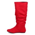 thumbnail image 4 of Soda BE45 Suede Women Slouchy Knee High Flat Riding Boot, 4 of 5