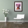 thumbnail image 3 of Trademark Fine Art "Cherish The Pitbull" Canvas Art by Dean Russo, White Matte, Wood Frame, 3 of 4
