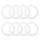 thumbnail image 1 of 8 Pcs Seal Rings For Mason Jars Lids Sealing Rings Jar Seals Replacement Silicone Rings, 1 of 4