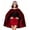 Wine, variant on MuXiKeJi Clothes Velvet Hooded Cape Winter Cloak With For Halloween Cosplay Stage Performance
