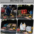 thumbnail image 3 of Uourmeti Trunk Cover for Pet Floral Dragonfly Print, Easy to Clean Cargo Mat, Durable Washable 29" x 39", 3 of 7