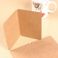 thumbnail image 2 of 100 Pcs Cartes en Papier Vierges Pliables Cartes de Message DIY Cartes de Bénédiction, 2 of 8