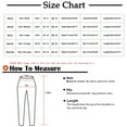 thumbnail image 2 of Bigersell Oversized Pants for Women Full Length Pants Women Casual Loose Solid Pocket Bandage Long Pants Trousers High Waist Flare Pants for Ladies, 2 of 9