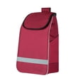 thumbnail image 3 of Abbracc Sac de Chariot Pliant en Oxford Portable Rangement pour Déménagement Chariot Utilitaire Rouge, 3 of 9