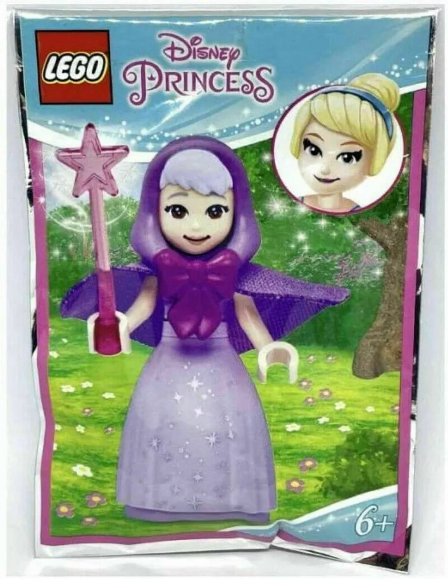 LEGO Princess: Fairy Godmother from Cinderella with Extra Purple