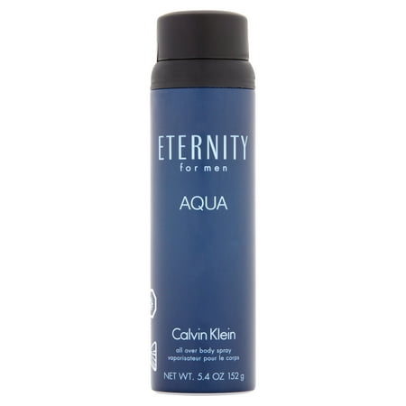 Calvin Klein Beauty Aqua Eternity for Men All Over Body Spray, 5.4