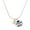 Gold, variant on Gold-tone Mini Handcuffs - Silvertone Senior Class of 2026 Dome Necklace, 18"